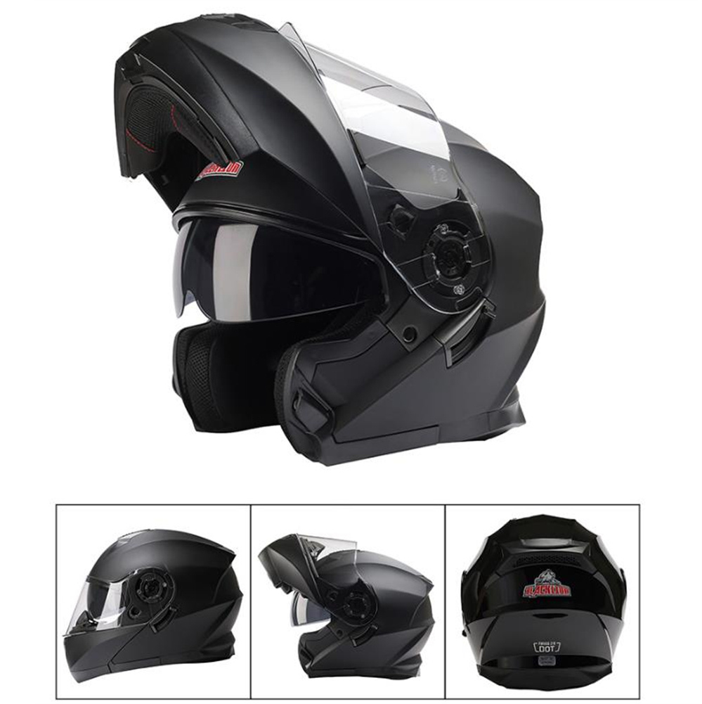 Full Face ADV Motorcycle Dual  - Dual Visor Motorcycle Racing Helmet recension och pris