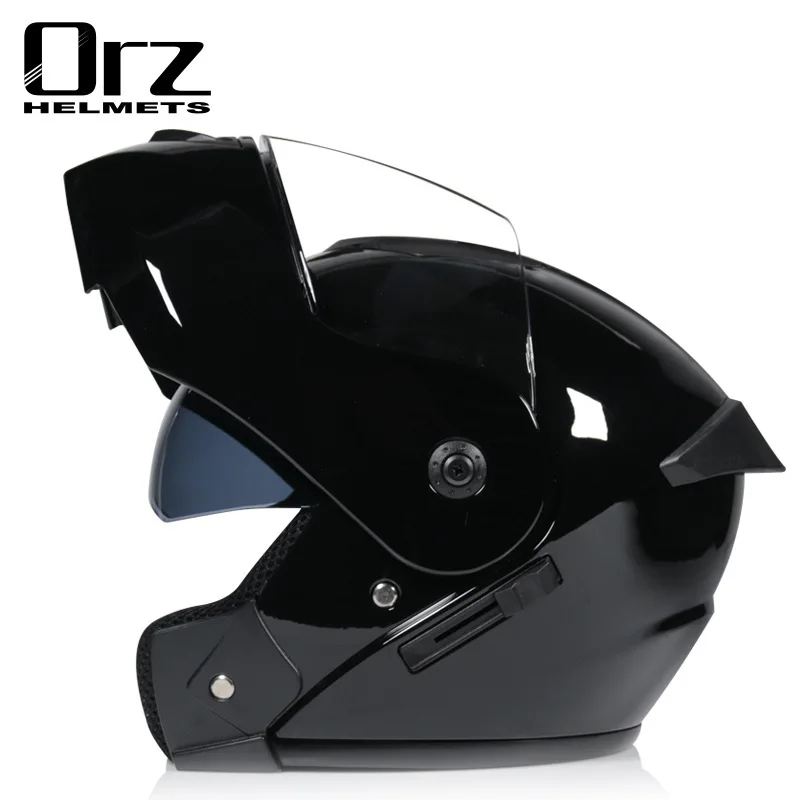 Orz901 Double Lens Full Face R - Dual Visor Motorcycle Racing Helmet recension och pris