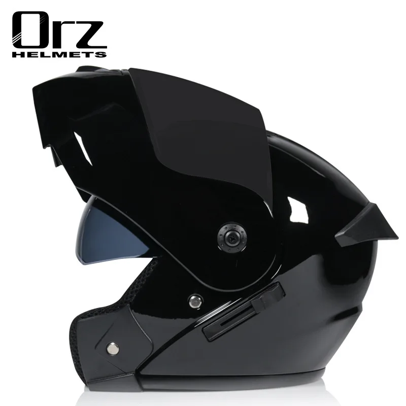 Orz901 Double Lens Full Face R - Dual Visor Motorcycle Racing Helmet recension och pris