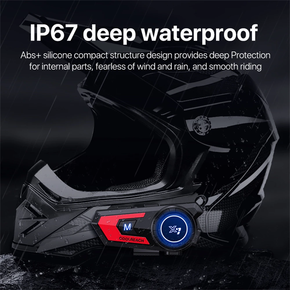 X7 Motorcycle Helmet Headset W - Full Face Motorcycle Helmet With Bluetooth recension och pris