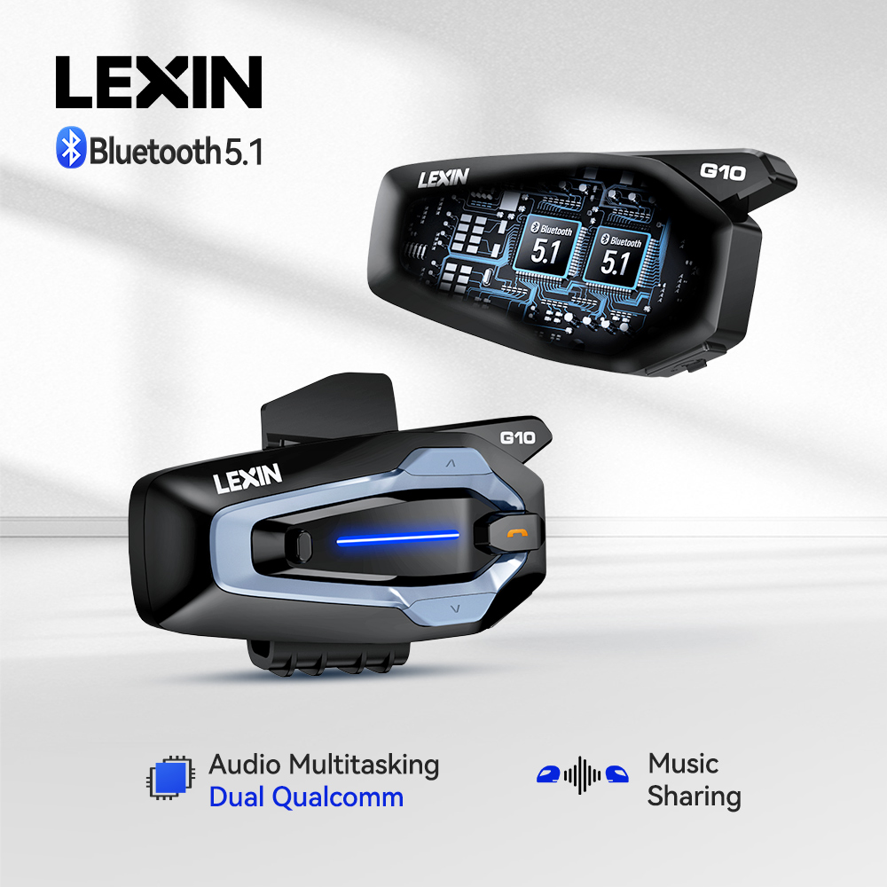 NEW-LEXIN G10 Motorcycle Helme - Full Face Motorcycle Helmet With Bluetooth recension och pris