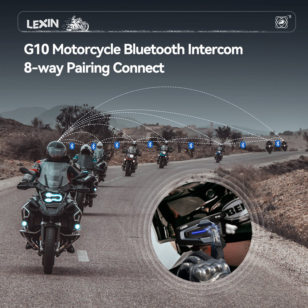 NEW-LEXIN G10 Motorcycle Helme - Full Face Motorcycle Helmet With Bluetooth recension och pris