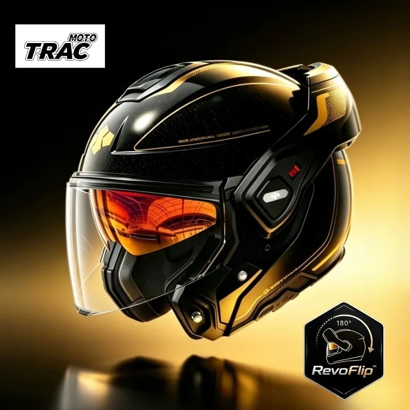 180° Rear‑Rotating Modular Mot - Modular Flip Up Motorcycle Helmet Dot Approved recension och pris