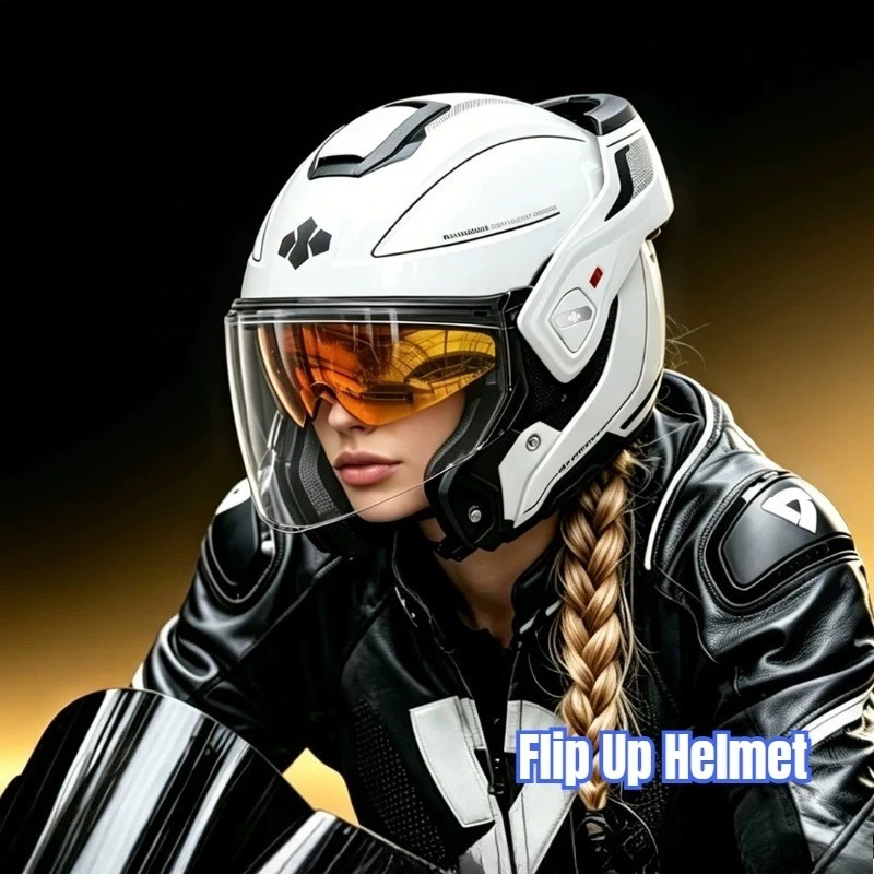 180° Rear‑Rotating Modular Mot - Modular Flip Up Motorcycle Helmet Dot Approved recension och pris