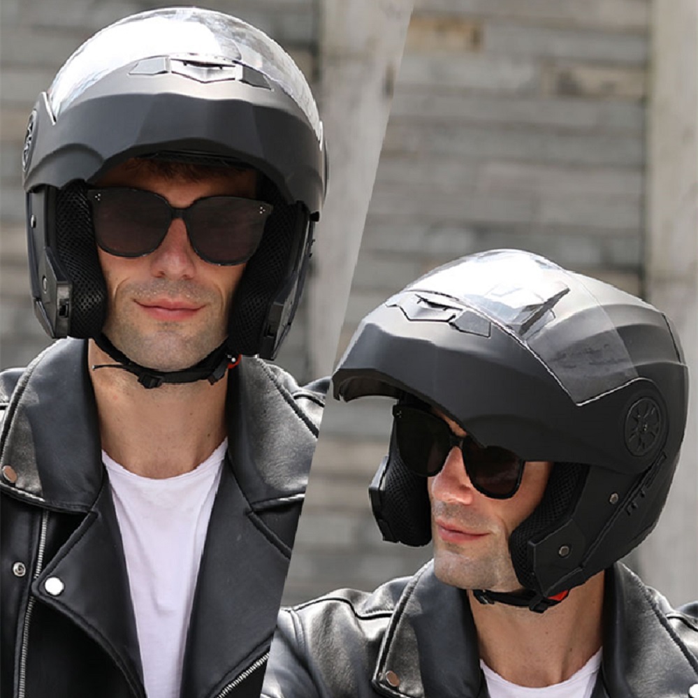 Personalised Full Face Casco F - Modular Flip Up Motorcycle Helmet Dot Approved recension och pris